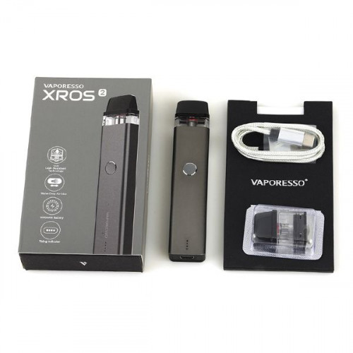 Электронная сигарета VAPORESSO XROS 2, 1000 mAH, Space Gray